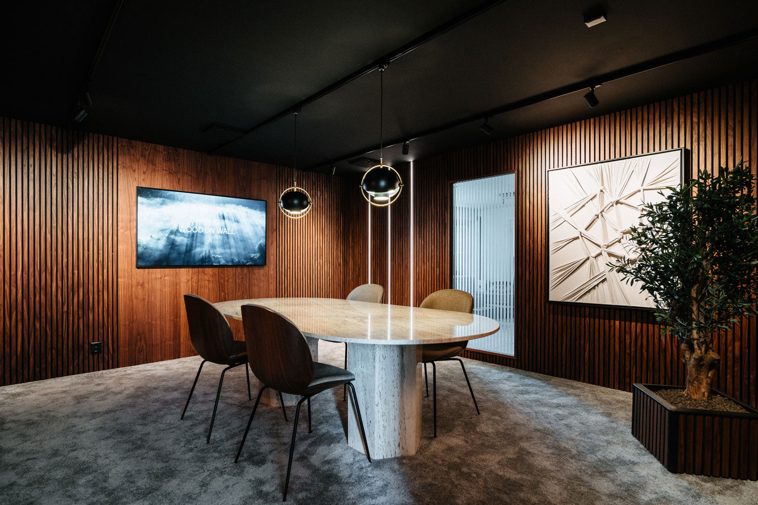 Improve the conference room with acoustic panels